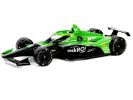 Dallara IndyCar #21 Rinus VeeKay "Risk On International" Ed Carpenter Racing "NTT IndyCar Series" (2024) 1/18 Diecast Model Car by Greenlight