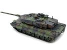 German Kampfpanzer Leopard 2A6EX Main Battle Tank Woodland Camouflage 1/72 Diecast Model by Panzerkampf