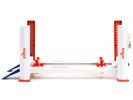 Adjustable Four Post Lift "Chevron Gasolines" for 1/18 Scale Diecast Model Cars by Greenlight