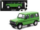1980 Mercedes-Benz G-Model (LWB) Green with Black Stripes Limited Edition to 402 pieces Worldwide 1/18 Diecast Model Car by Minichamps