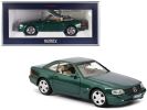 1999 Mercedes-Benz SL 500 Cabriolet Green Metallic 1/18 Diecast Model Car by Norev