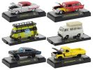 "Auto Shows" 6 piece Set Release 59 IN DISPLAY CASES 1/64 Diecast Model Cars by M2 Machines