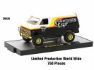"Auto Meets" Set of 6 Cars IN DISPLAY CASES Release 74 Limited Edition 1/64 Diecast Model Cars by M2 Machines