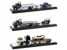 Auto Haulers Set of 3 Trucks Release 61 Limited Edition to 8400 pieces Worldwide 1/64 Diecast Model Cars by M2 Machines