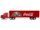 Truck Red "Coca-Cola Holiday Caravan" with Lights 1/43 Diecast Model by Motor City Classics