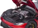 2019 Aston Martin Vantage RHD (Right Hand Drive) Hyper Red Metallic with Carbon Top 1/18 Model Car by Autoart