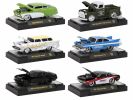 "Ground Pounders" 6 Cars Set Release 25 IN DISPLAY CASES Limited Edition 1/64 Diecast Model Cars by M2 Machines
