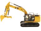 CAT Caterpillar 323F L Hydraulic Excavator with Thumb and Operator "Core Classics Series" 1/50 Diecast Model by Diecast Masters