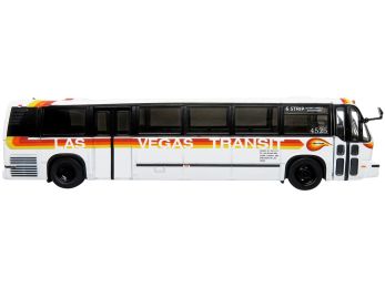TMC RTS Transit Bus Las Vegas Transit "6 Strip Resort Hotels-Downtown" "Vintage Bus & Motorcoach Collection" 1/87 Diecast Model by Iconic Replicas
