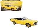 1970 Plymouth Hemi Barracuda Convertible Lemon Twist Yellow Limited Edition to 642 pieces Worldwide 1/18 Diecast Model Car by ACME