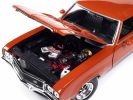 1972 Buick GS Stage 1 Flame Orange "Muscle Car & Corvette Nationals" (MCACN) "American Muscle" Series 1/18 Diecast Model Car by Auto World