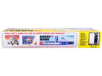 Skill 3 Model Kit Great Dane 40 Ft. Dry Goods Trailer 1/25 Scale Model by AMT
