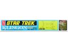 Skill 2 Model Kit "Klingon Warrior Empire" Alien Battle Cruiser "Star Trek" (1966-1969) TV Series 1/650 Scale Model by AMT