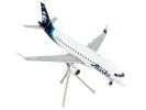 Embraer ERJ-175 Commercial Aircraft "Alaska Airlines" White with Blue Tail "Gemini 200" Series 1/200 Diecast Model Airplane by GeminiJets