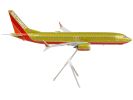 Boeing 737 MAX 8 Commercial Aircraft "Southwest Airlines" Gold and Red "Gemini 200" Series 1/200 Diecast Model Airplane by GeminiJets
