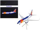 Boeing 737-700 Commercial Aircraft "Southwest Airlines - Colorado One" White and Blue "Gemini 200" Series 1/200 Diecast Model Airplane by GeminiJets