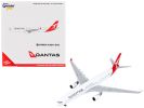 Airbus A330-300 Commercial Aircraft "Qantas Airways - Spirit of Australia" White with Red Tail 1/400 Diecast Model Airplane by GeminiJets