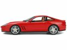 1996 Ferrari F550 Maranello Gran Turismo Rosso Corsa Red 1/18 Model Car by GT Spirit