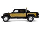2020 Jeep Gladiator Honcho Pickup Truck Black and Gold 1/18 Model Car by GT Spirit