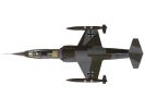 Lockheed RF-104G Starfighter Fighter Aircraft "AG 51 Immelmann" (1966) German Luftwaffe "Air Power Series" 1/72 Diecast Model by Hobby Master