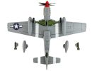 North American P-51B Mustang Fighter Aircraft "Steve Pisanos 4th FG 334th FS" (1944) "Air Power Series" 1/48 Diecast Model by Hobby Master