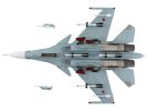 Sukhoi Su-30SM Flanker-C Fighter Aircraft "Kubinka AB Russia" (2018) Russian Air Force "Air Power Series" 1/72 Diecast Model by Hobby Master