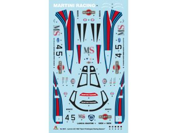 Skill 3 Model Kit Lancia LC2 "World Sport Prototype Championship" 1/24 Scale Model by Italeri