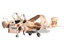Grumman EA-6B Prowler Attack Aircraft "VAQ-133 Wizards Afghanistan" (2007) United States Navy 1/72 Diecast Model by JC Wings