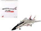 Grumman F-14D Tomcat Fighter Plane "U.S. Navy VF-41 Black Aces" (1978) 1/72 Diecast Model by JC Wings