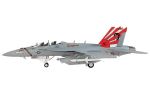 Boeing EA-18G Growler Aircraft "VAQ-132 Scorpions" United States Navy 1/72 Diecast Model by JC Wings