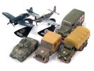 "Korea: The Forgotten War" Military Set B of 6 pieces 2023 Release 1 Limited Edition to 2000 pieces Worldwide Diecast Models by Johnny Lightning
