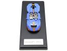 McLaren Elva Convertible Light Blue with Orange Accents "Gulf Oil" 1/64 Diecast Model Car by LCD Models
