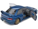 1998 Subaru Impreza 22B STi RHD (Right Hand Drive) Blue Metallic with Gold Wheels 1/18 Diecast Model Car by Solido