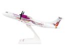 ATR 72-600 Commercial Aircraft "Caribbean Airlines" (9Y-TTI) White with Graphics (Snap-Fit) 1/100 Plastic Model by Skymarks