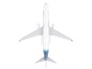 Boeing 737-900 Commercial Aircraft "Alaska Airlines - One World" (N487AS) White with Blue Tail (Snap-Fit) 1/130 Plastic Model by Skymarks