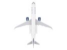 Airbus A321neo Commercial Aircraft "Delta Air Lines" (N501DA) White with Red and Blue Tail (Snap-Fit) 1/150 Plastic Model by Skymarks