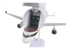 Airbus Beluga XL 4 Commercial Aircraft "Airbus Transport International" (F-GXLJ) White with Blue Tail (Snap-Fit) 1/200 Plastic Model by Skymarks