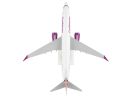 Boeing 737 MAX 8 Commercial Aircraft "Caribbean Airlines" White with Tail Graphics (Snap-Fit) 1/130 Plastic Model by Skymarks