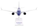 Boeing 737 MAX 8 Commercial Aircraft "Southwest Airlines" (N872CB) Blue with Red and Orange Stripes (Snap-Fit) 1/130 Plastic Model by Skymarks