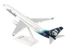 Boeing 737-900 Commercial Aircraft "Alaska Airlines" (N494AS) White with Blue Tail (Snap-Fit) 1/130 Plastic Model by Skymarks