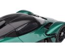 Aston Martin Valkyrie Aston Martin Racing Green Metallic with Black Top 1/18 Model Car by Top Speed