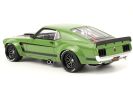1970 Ford Mustang Widebody "By Ruffian" Green with Black Stripes 1/18 Model Car by GT Spirit for ACME