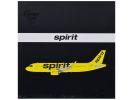 Airbus A320neo Commercial Aircraft "Spirit Airlines" Yellow "Gemini 200" Series 1/200 Diecast Model Airplane by GeminiJets