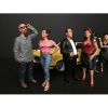 "Hanging Out" Series II 8 piece Figurine Set for 1/18 Scale Models by American Diorama