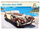 Skill 3 Model Kit Mercedes Benz 540K 1/24 Scale Model by Italeri